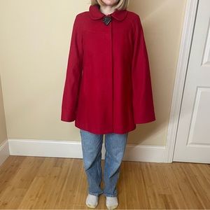 Betsey Johnson red coat